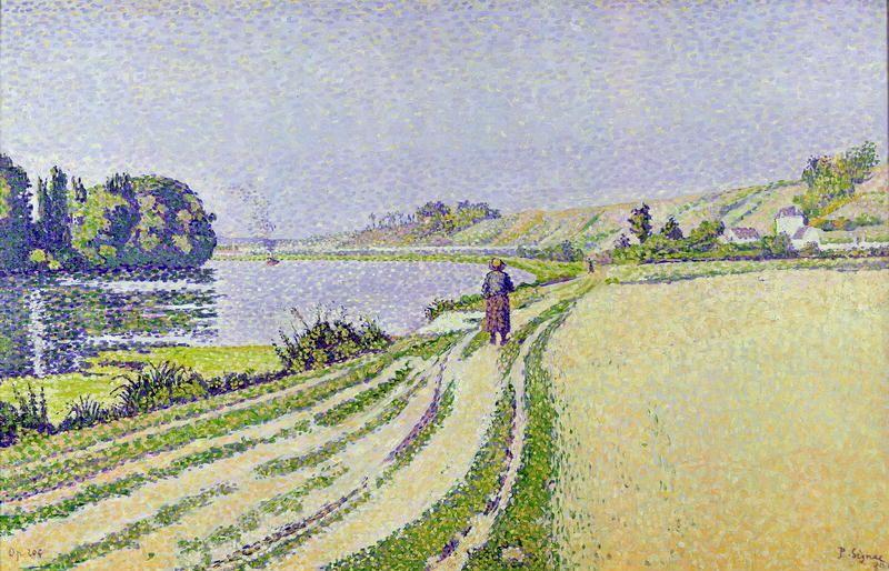 Paul Signac Herblay, La River oil painting image